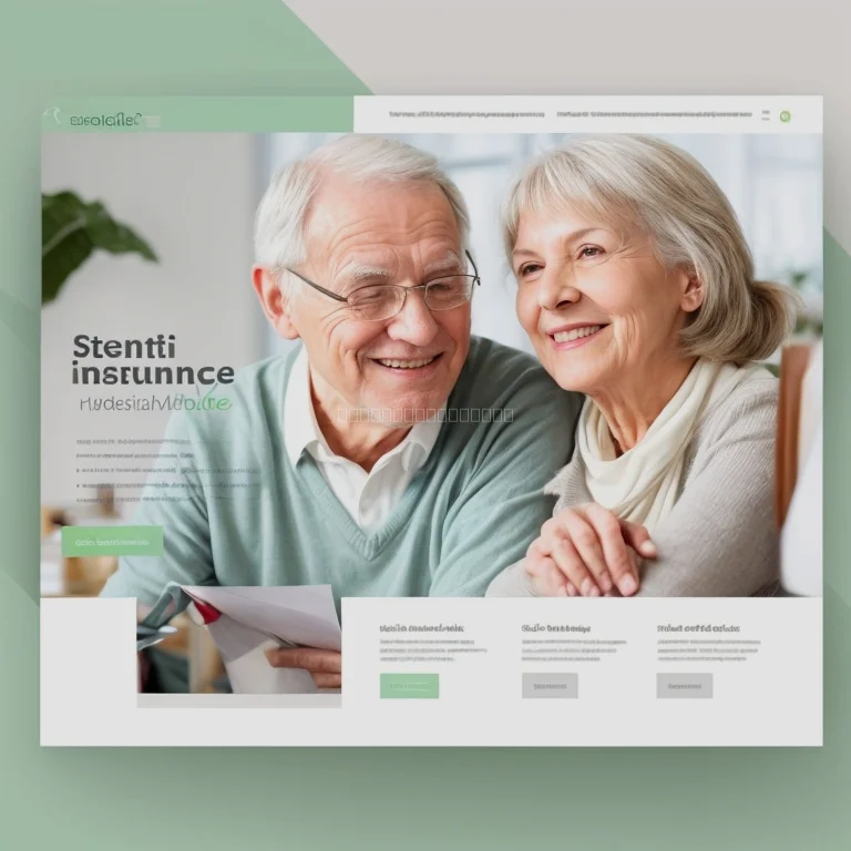 Business model illustration for senior insurance